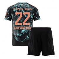 Bayern Munich Raphael Guerreiro #22 Bortedraktsett Barn 2024-25 Kortermet (+ Korte bukser)